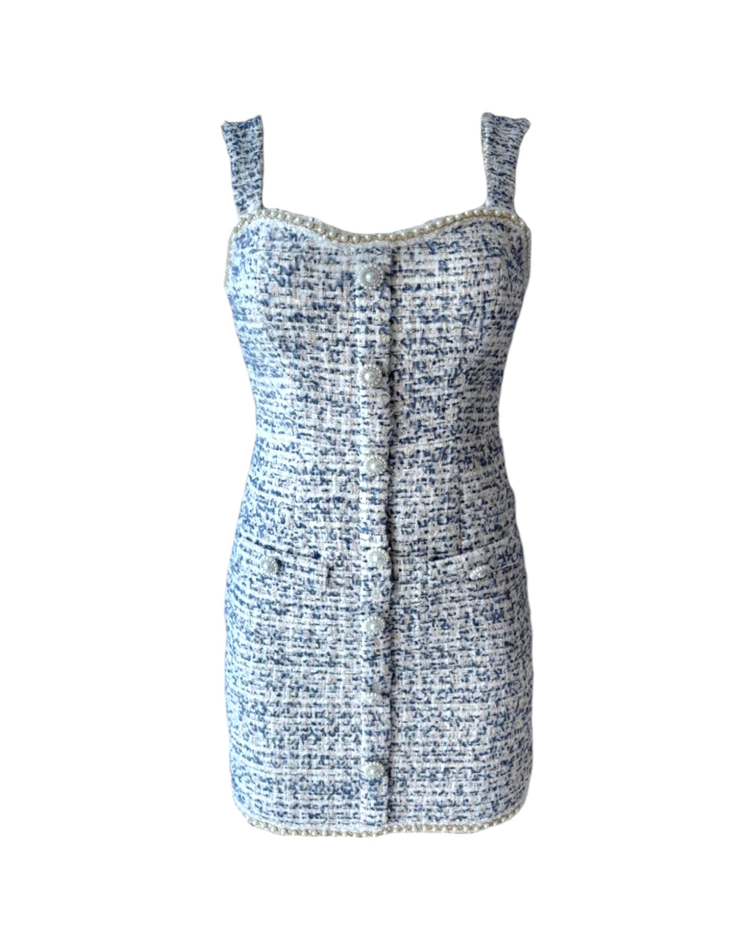 knee length dresses for ladies Inara Floral Starla Smocked Tiered Mini Dress main image 0