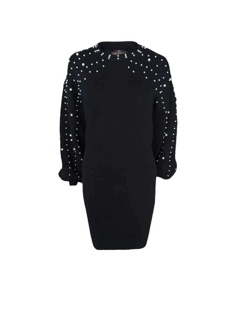 pearl sweater dress Saskia Pearl Sweater Dress L