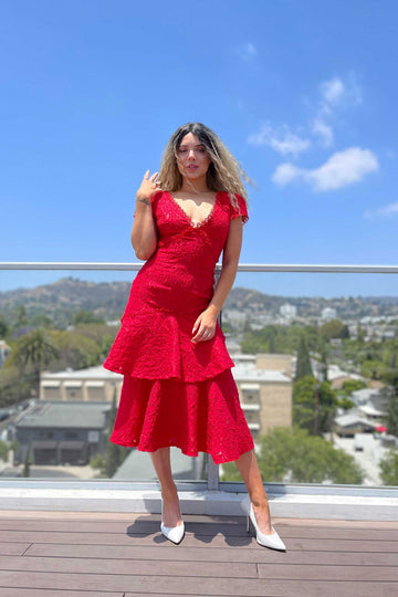 spanish midi dress Penelope